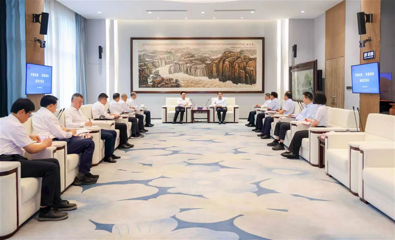 张文琪会见中国电力建设集团有限公司华中区域总部党委书记、总经...